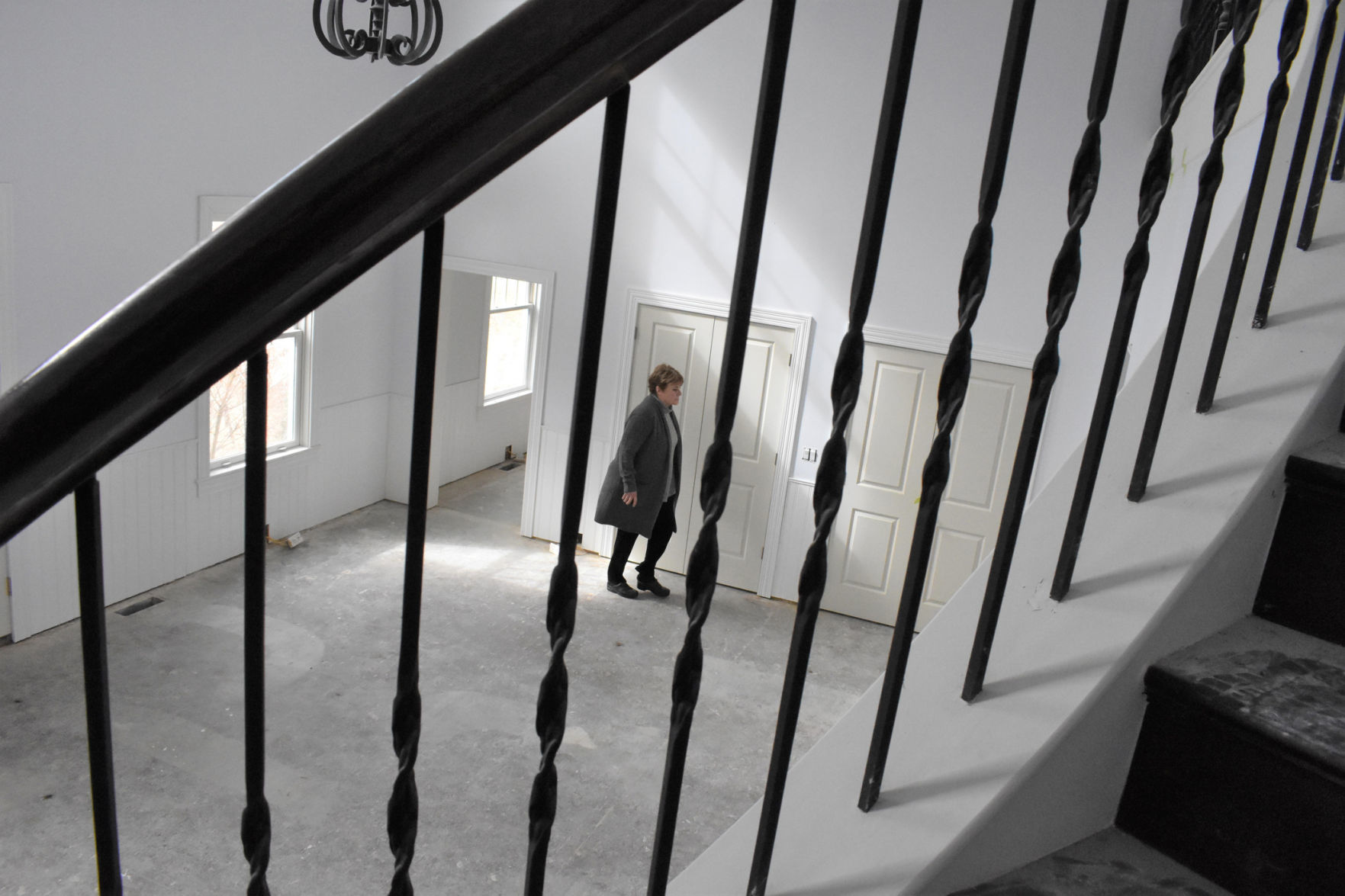 A view from the stairwell